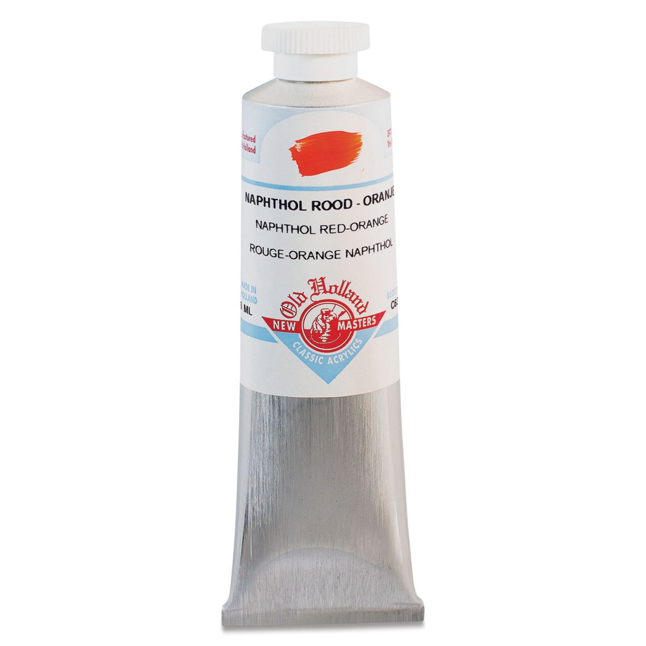 Old Holland New Masters Classic Acrylics - Naphthol Red Orange, 60 ml tube